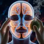 A person effectively treating Sinusitis (Sinus) at home using natural steaming remedies for fast relief.